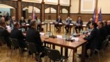 North Macedonia - Leadership meeting of the parties in the Parliament, Skopje, November 14, 2022