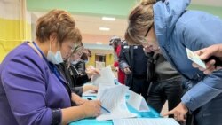 Избирательный участок № 451 в Иргелинском сельском округе Алматинской области. 20 ноября 2022 года