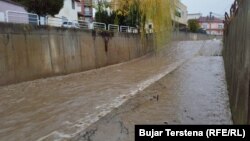 Vërshime në lumin Tërstena në Vushtrri. 20 nëntor 2022.