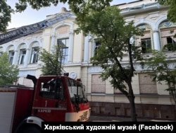 Харківський художній музей після обстрілу 14 червня