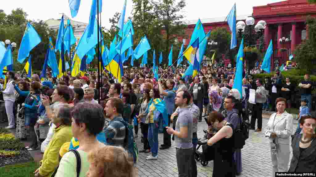 Ukraine -- 70th Anniversary of Crimean Tatar Deportation, Kyiv18MAY2014