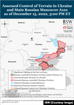 Institute for the Study of War (ISW)- report 16 dec