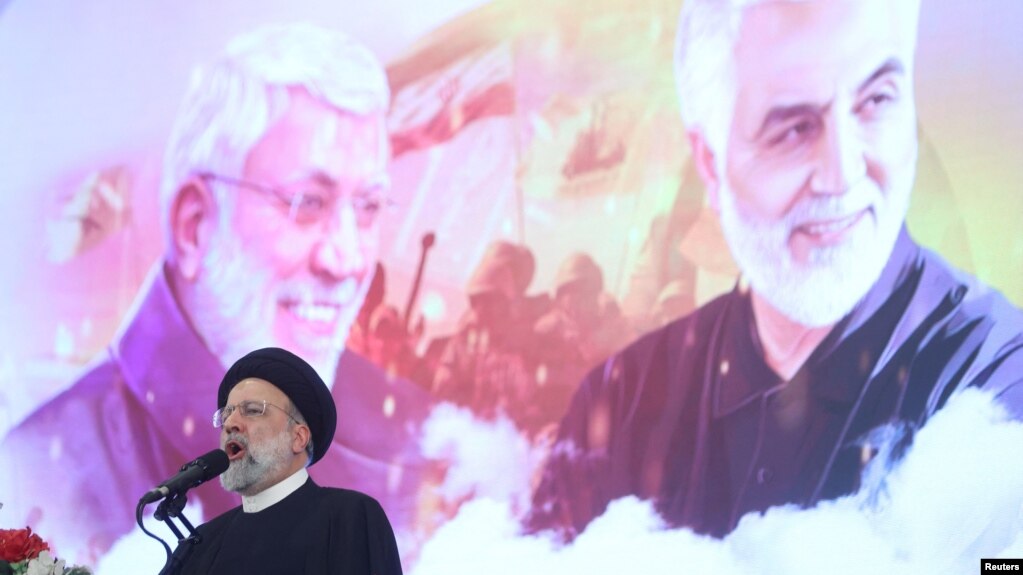 ابراهیم رئیسی تهدید کرد که جمهوری اسلامی از خون سلیمانی نخواهد گذشت