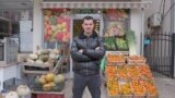 Valon Kuçica, young man from Kosovo, economist workin as a salesman and farmer