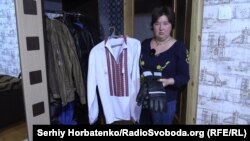 The traditional vyshyvanka -- a Ukrainian embroidered shirt -- that Inga had purchased just before the invasion still hung in her closet.