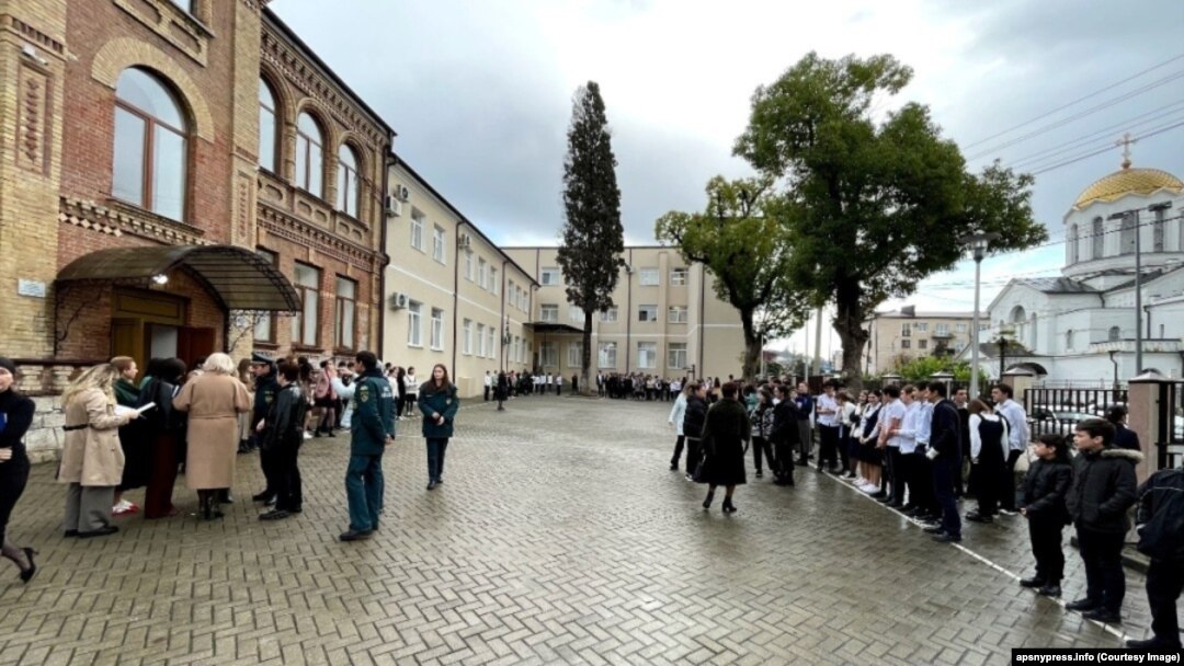 Учебная тревога в одной из сухумских школ