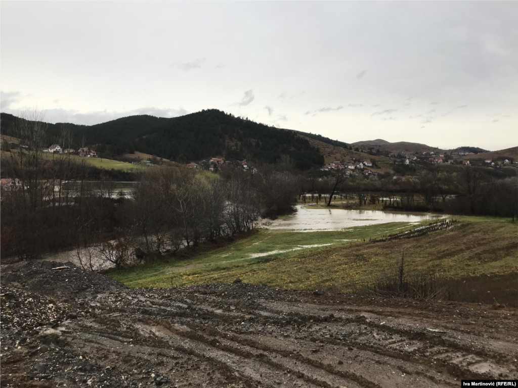 Poplave kod Novog Pazara na jugu Srbije, 20. novembra 2022.