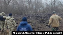 Geniștii au detonat resturile de rachetă găsite pe 14 ianuarie la Briceni, care conțineau material explozibil