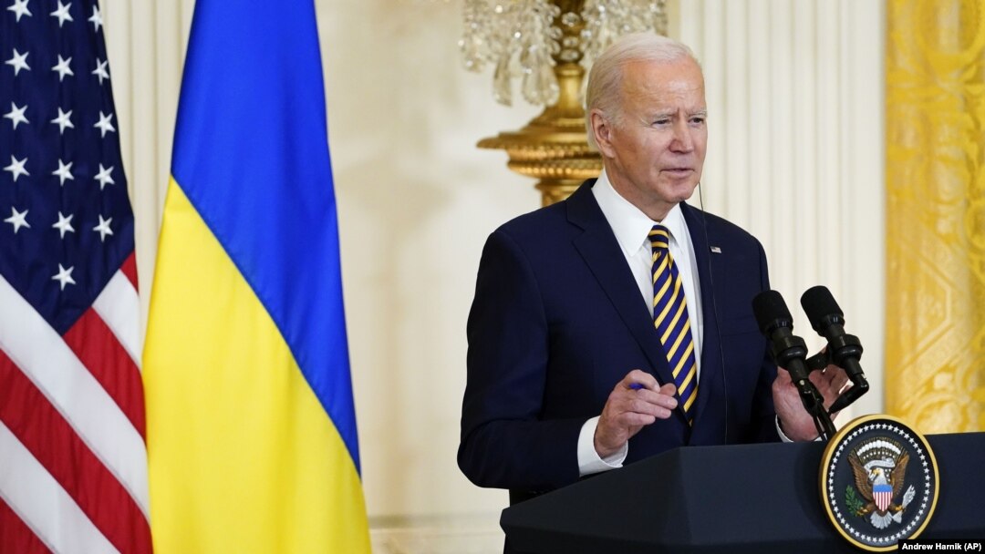 Для контролю наданих Україні грошей США створили Міжвідомчу робочу групу .
На фото: Президент США Джо Байден в Білому домі. Вашингтон, 21 грудня 2022 року