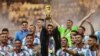 Reprezentacija Argentine nakon pobjede na posljednjem Svjetskom nogometnom prvenstvu u Kataru, 18. decembar