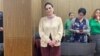 Ketevan Kharaidze appears in court in Moscow on December 12.