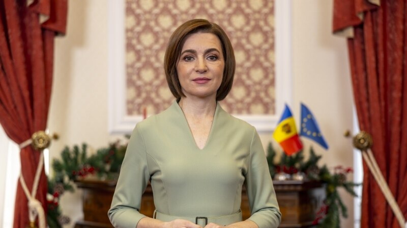 Maia Sandu de Anul Nou: Moldova va reuși datorită oamenilor ei minunați