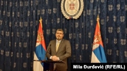 Државниот секретар во Министерството за одбрана Немања Старовиќ 