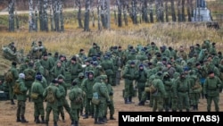 Российские мобилизованные, фотография государственного агентства ТАСС