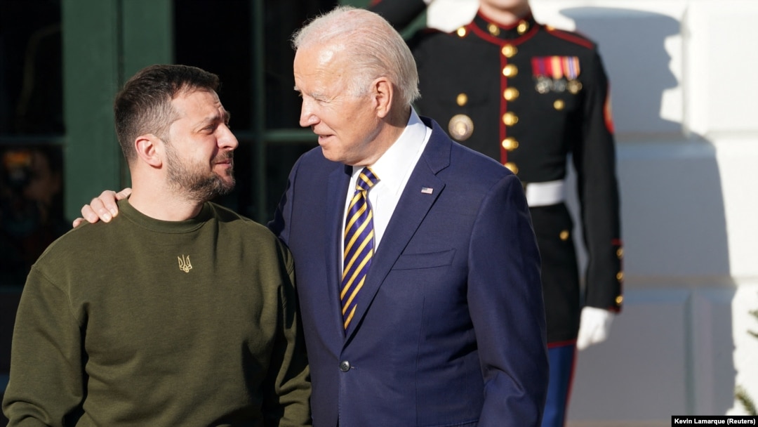 Владимир Зеленский и Джо Байден