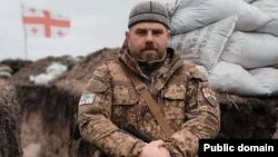 Грузинский военный Вадим Чхетиани, воюющий в составе ВСУ против российских войск.
