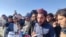 منظور پښتین په باجوړ کې وینا کوي.