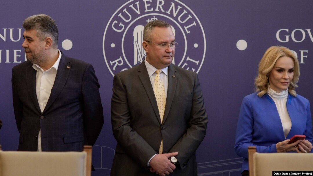 Premierul României de la acea vreme, Nicolae Ciucă (centru), a fost informat în luna februarie 2023 despre condițiile din „azilele groazei”. Gabriela Firea, ministrul Familiei, a negat orice implicare a sa ori a membrilor familiei sale, care ocupă funcții importante în Voluntari.