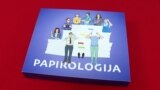 Sarajevo, Bosnia and Herzegovina -- The box of a new board game dedicated to bureaucracy in Bosnia