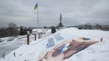 Most már Kijevben láthatók az orosz propagandaplakátok