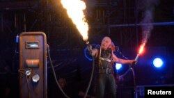 Тил Линдеман по време на Wacken Open Air Festival 2013 г.