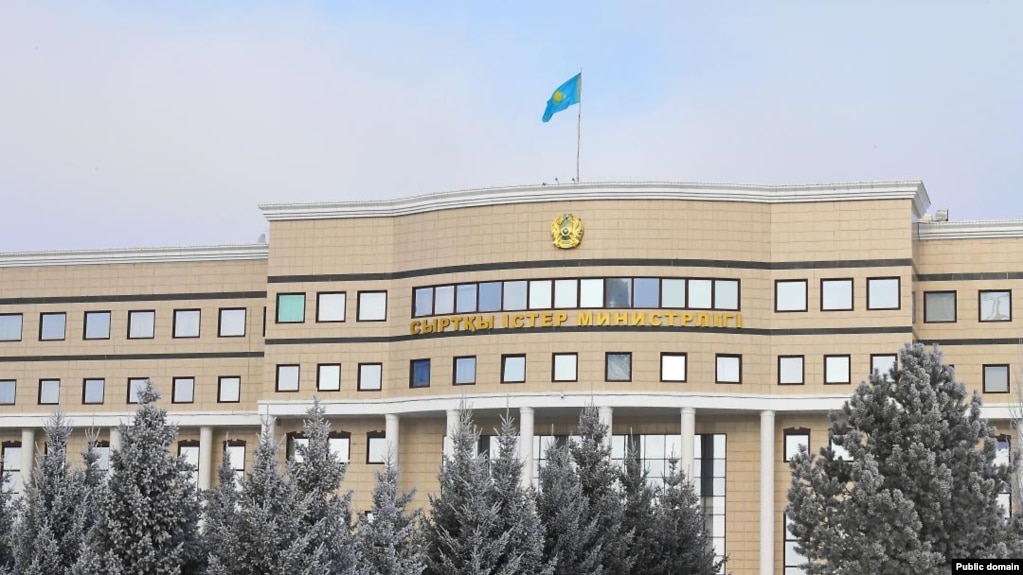 The building of the Ministry of Foreign Affairs of Kazakhstan in Astana. Photo from the website of the MFA of the RK