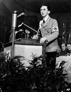 Joseph Goebbels, politician și propagandist german, aliat al lui Adolf Hitler