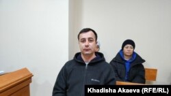 Задержанный в январе житель города Семея Руфат Хамидулин на суде по его делу. Семей, 29 ноября 2022 года