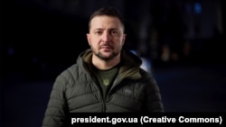 Predsednik Ukrajine Volodimir Zelenski, decembar 2022. 