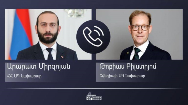Հայաստանի և Շվեդիայի ԱԳՆ-ները քննարկել են տարածաշրջանային անվտանգությանը վերաբերող մի շարք հարցեր