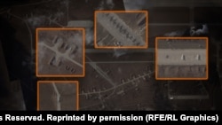 Imazhet satelitore të Planet Labs nga baza Hardivske, të realizuara më 13 nëntor.