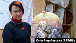 Ганна Счасна-Гарус, вдова бійця з Дніпра, і її художня майстерня