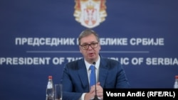 Predsednik Srbije Aleksandar Vučić