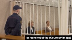 Марина Золотова і Людмила Чекіна в суді