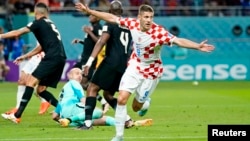 Футболистам Хорватии (на фото) хватило одной победы и двух ничьих, чтобы опередить бельгийцев