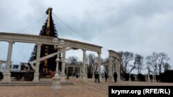 Новорічна ялинка в Керчі, 19 грудня 2022 року 