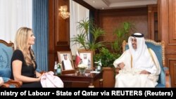دیدار وزیر کار قطر با نماینده یونانی پارلمان اروپا،‌ مظنون به دریافت رشوه 