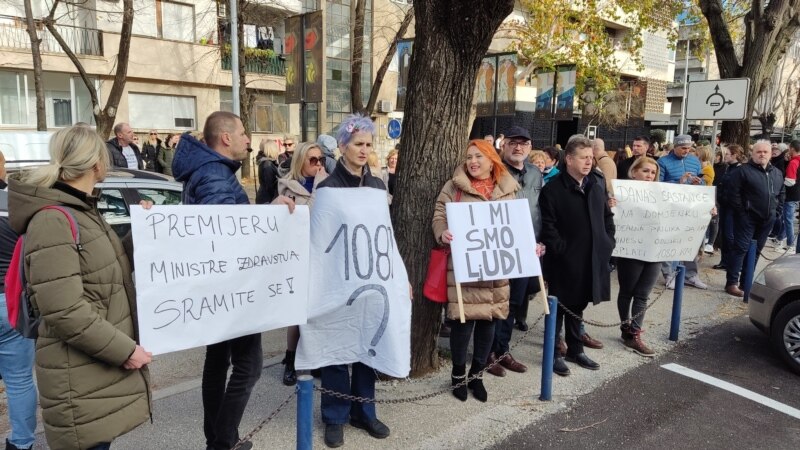 Protest medicinara u Mostaru, traže 550 eura jednokratne pomoći