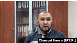 "КМК-Мұнай" компаниясындағы кәсіподақ лидері Ержан Еламанов.