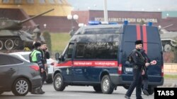 Грозный после убийства сотрудника ГИБДД в ноябре 2022 года. Чечня. Иллюстративное фото 