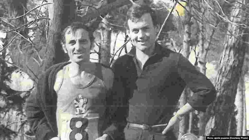Іван Гвать і Шарль Азнавур (ліворуч), Рим, Італія, 1969 рік