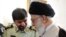 احمدرضا رادان (چپ) در کنار علی خامنه‌ای