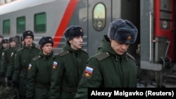 Російські військові в Омську, листопад 2022 року 
