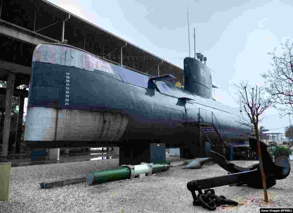 This Heroj class diesel-electric submarine was built in Yugoslavia in the 1960s. &quot;Somehow this submarine survived,&quot; Jovanovic said, &quot;and a couple of years ago we were able to restore it as a museum piece.&quot; &nbsp;