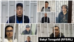Политиков и активистов, задержанных в Кыргызстане в октябре 2022 года по подозрению в «подготовке к организации массовых беспорядков».