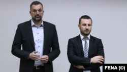 Elmedin Konaković i Semir Efendić u Konjicu, 7. decembra 2022.