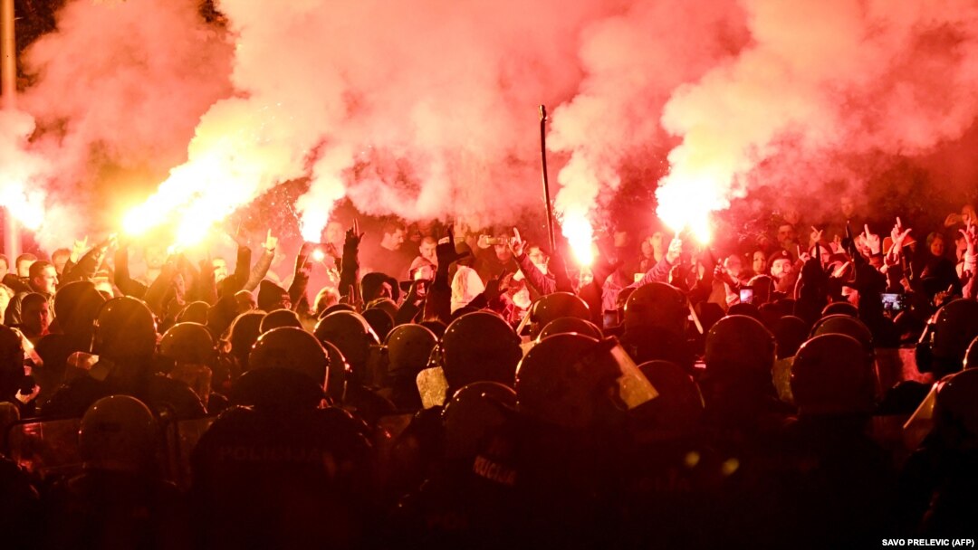 Протести во Подгорица