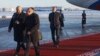 ولادیمیر پوتین رئیس جمهور روسیه با لوکاشنکو همتای بلاروسی‌اش در مینسک