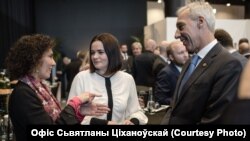 Сьвятлана Ціханоўская на форуме АБСЭ ў Лодзі
