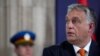 Orbán Viktor miniszterelnök egy belgrádi sajtótájékoztatón 2022. november 16-án